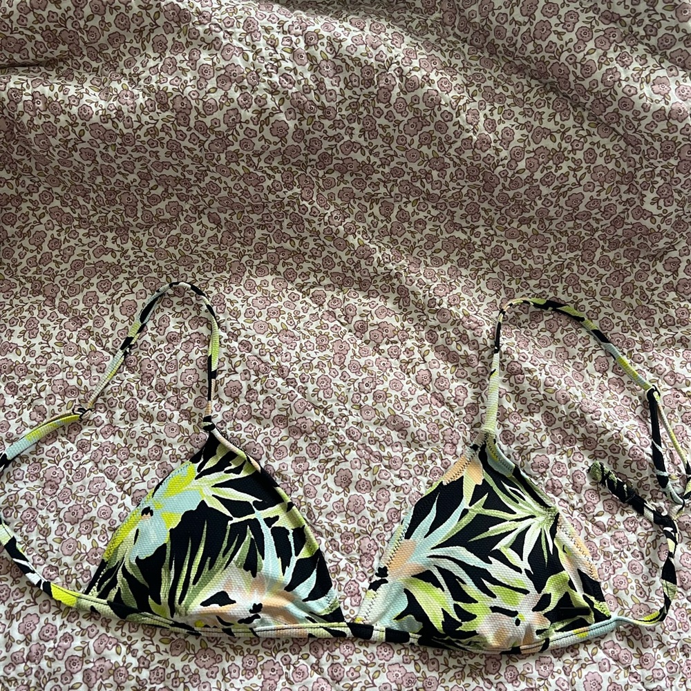 Tropical Print Bikini Top Volcom - Large